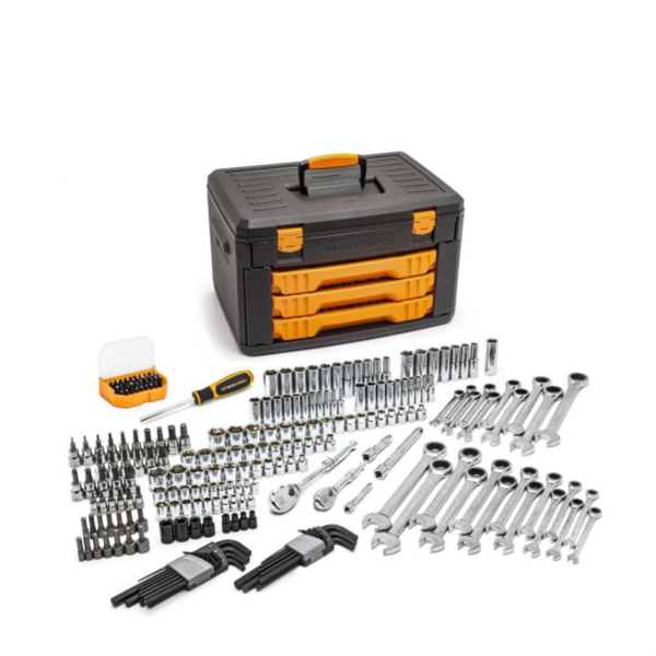 GearWrench 232-Piece 1/4 in., 3/8 in. Drive Metric & SAE Mech